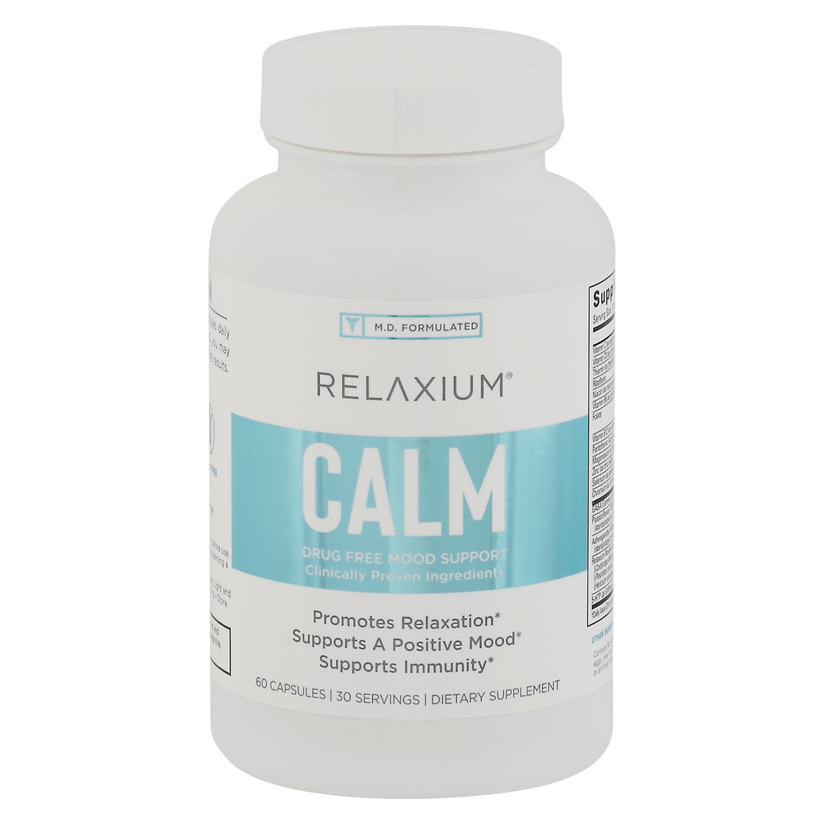 slide 5 of 13, Relaxium Calm 60 Vegan Capsules, 60 ct