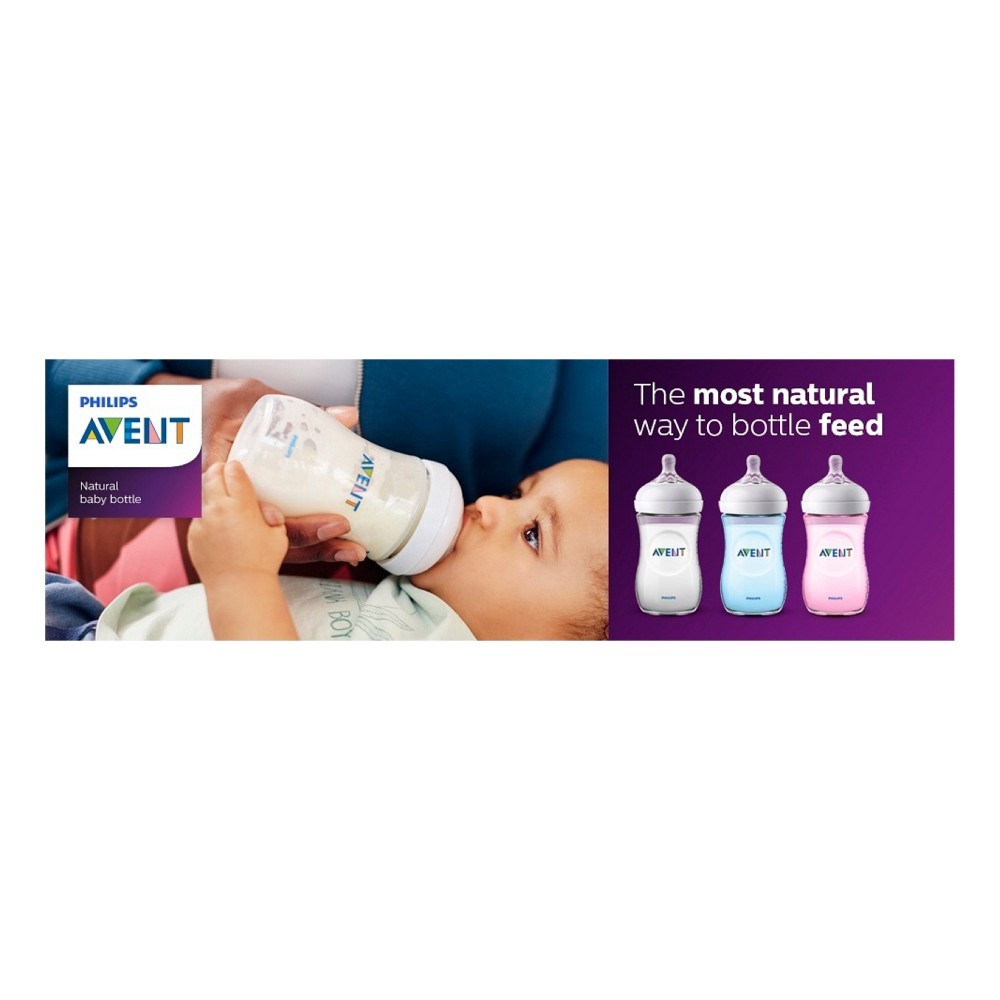 slide 3 of 10, Philips Avent Natural Baby Bottle Fast Flow Nipple, 2 ct