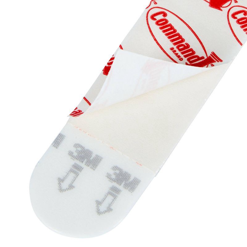 slide 8 of 13, Command Refill Strips White: Adhesive Hooks, Plastic, 16 Pack, Max 5 lb Capacity, 16 ct, 5 lb