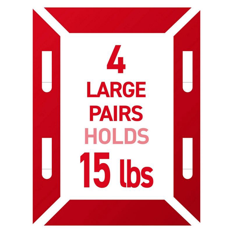 slide 3 of 19, Command Large Picture Hanging Strips Black: Heavy Duty Adhesive, 3.649" Length, 0.751" Width, Plastic, 1 ct