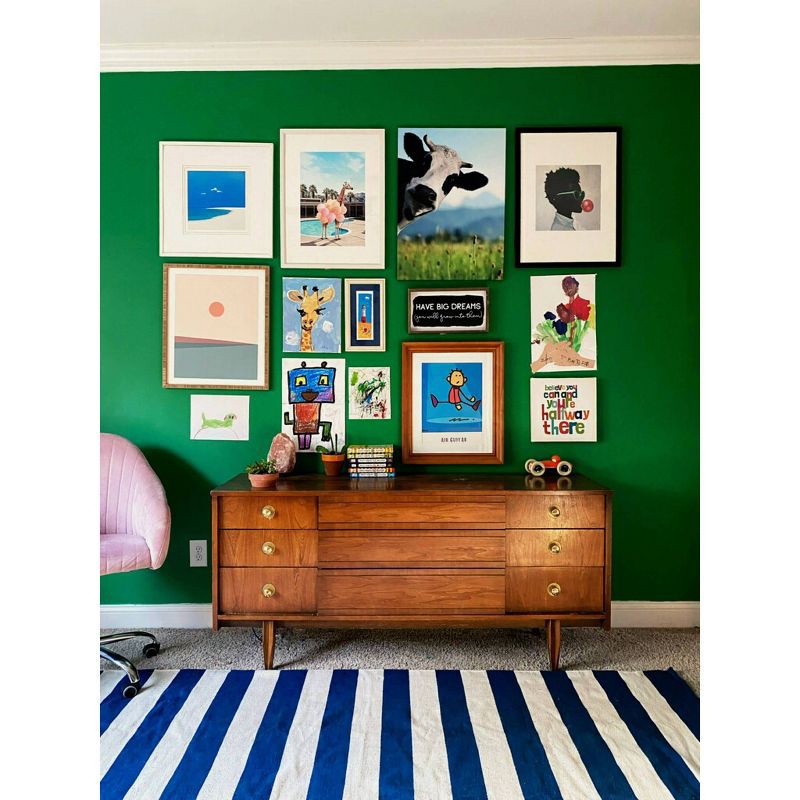 slide 12 of 19, Command Large Picture Hanging Strips Black: Heavy Duty Adhesive, 3.649" Length, 0.751" Width, Plastic, 1 ct