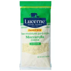 Lucerne Cheese Shredded Low-Moisture Part-Skim Mozzarella - 32 Oz