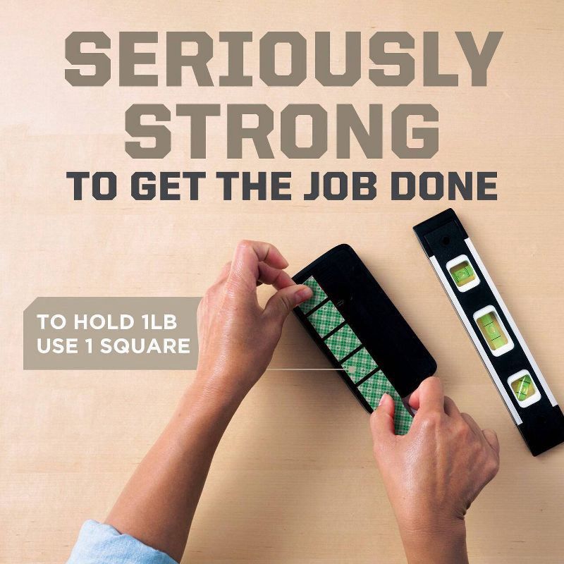 slide 6 of 9, Scotch 1" Indoor Mounting Squares, 1 ct