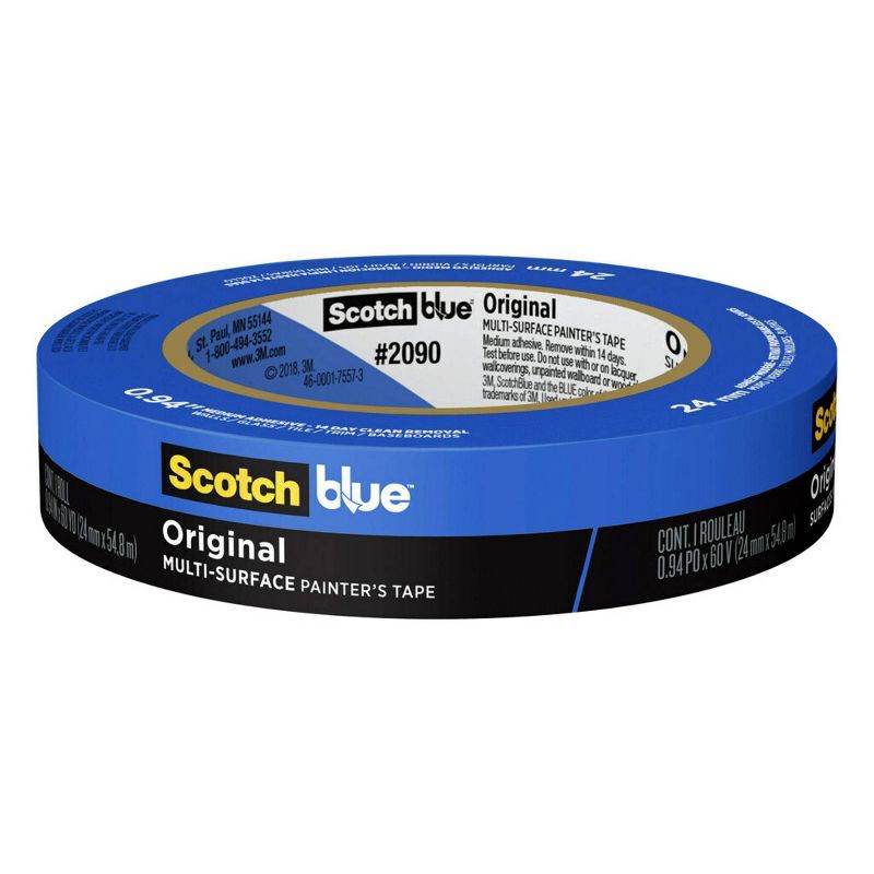 slide 1 of 17, ScotchBlue Scotch Blue 1'' Painters Tape, 1 ct