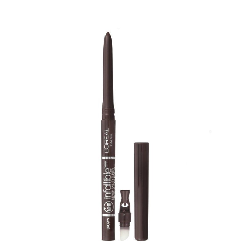 slide 7 of 8, L'Oreal Paris Infallible Never Fail 16hr Eyeliner Pencil - 0.01 oz, 0.01 oz