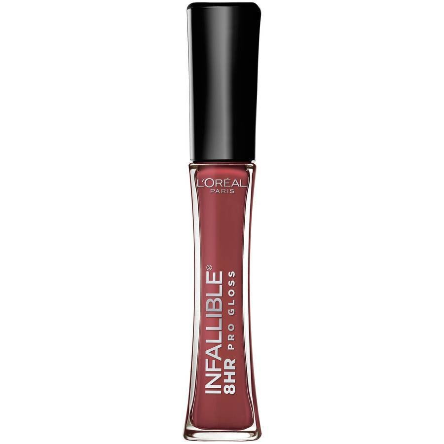 slide 1 of 3, L'Oreal Paris Infallible 8HR Pro Lip Gloss with Hydrating Finish - Sangria, 0.21 fl oz