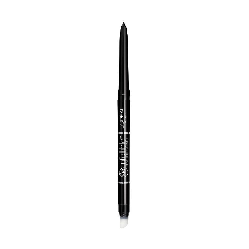 slide 1 of 8, L'Oreal Paris Infallible Never Fail 16hr Eyeliner Pencil - Charcoal 521 - 0.01 oz, 0.008 oz