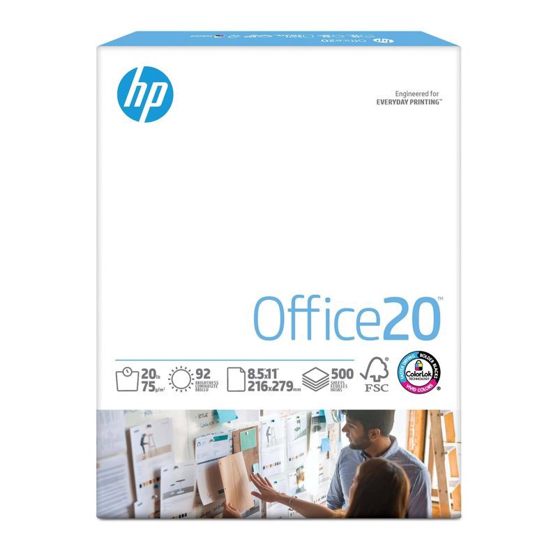 slide 1 of 4, HP Inc. HP Office Paper 500-ct., 1 ct