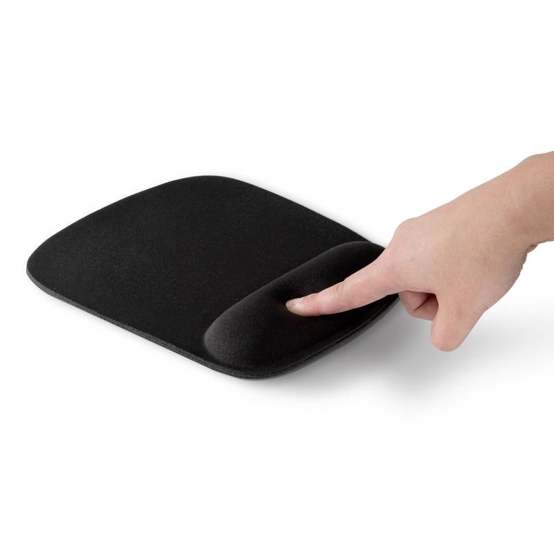 slide 3 of 4, Handstands Memory Foam Mouse Mat Mouse Pad with Wrist Rest: Non-Skid Computer Accessory, 1 ct