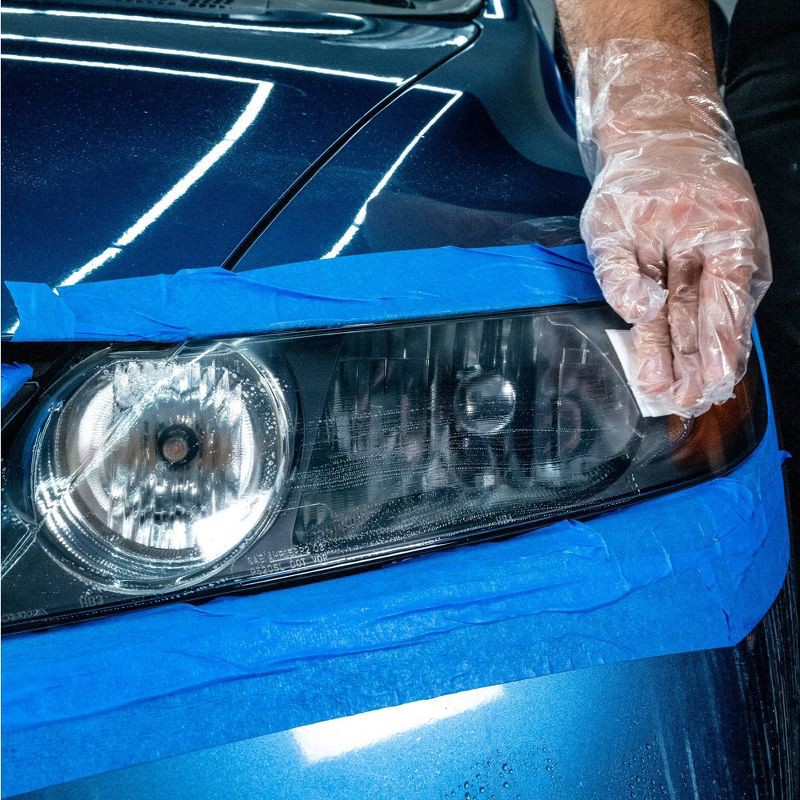 slide 6 of 7, Turtle Wax Headlight Lens Restorer Kit: Liquid Cleaner for Headlamp Refurbishment & Conditioning, Prevents Discoloration, 1 ct