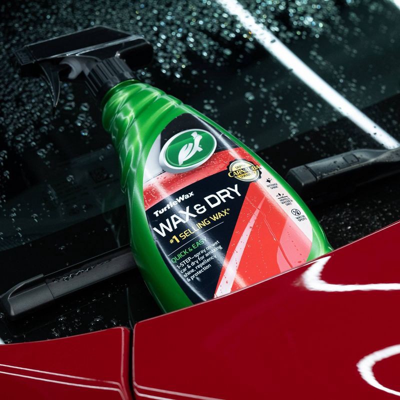 slide 4 of 5, Turtle Wax Quick &Easy Wax & Dry 26 fl oz, 26 fl oz