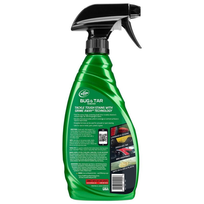 slide 2 of 6, Turtle Wax Bug & Tar Remover 16 OZ., 16 oz