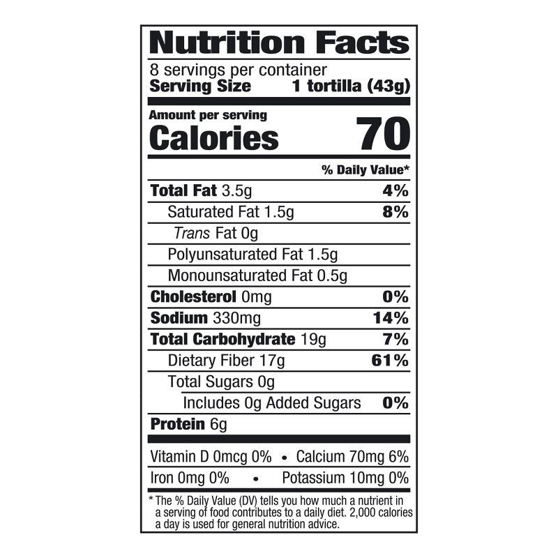 slide 8 of 9, Mission Carb Balance Taco Size Soft flour Tortillas - 12oz/8ct, 8 ct; 12 oz