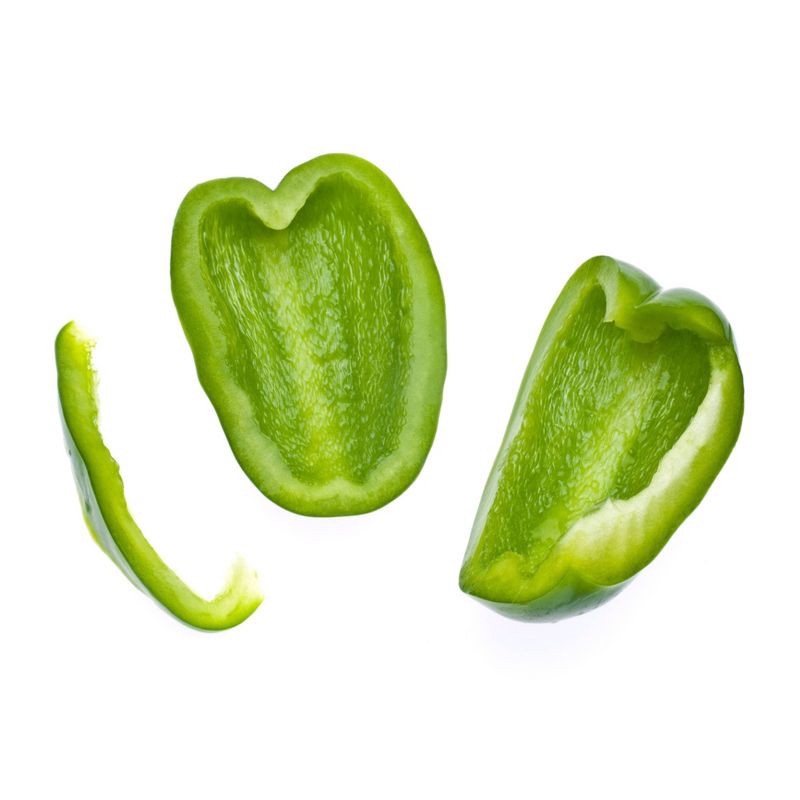 slide 2 of 4, Green Bell Pepper - each, 1 ct