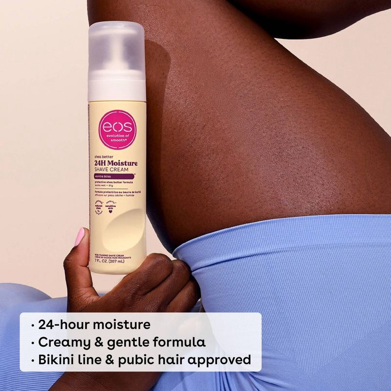 slide 4 of 8, eos Shea Better Women's Shave Cream - Vanilla Bliss - 7 fl oz, 7 fl oz