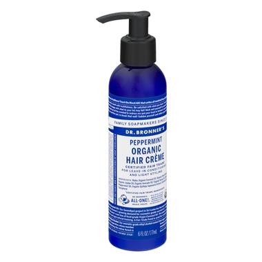 slide 1 of 1, Dr. Bronner's Organic Peppermint Hair Creme, 6 fl oz