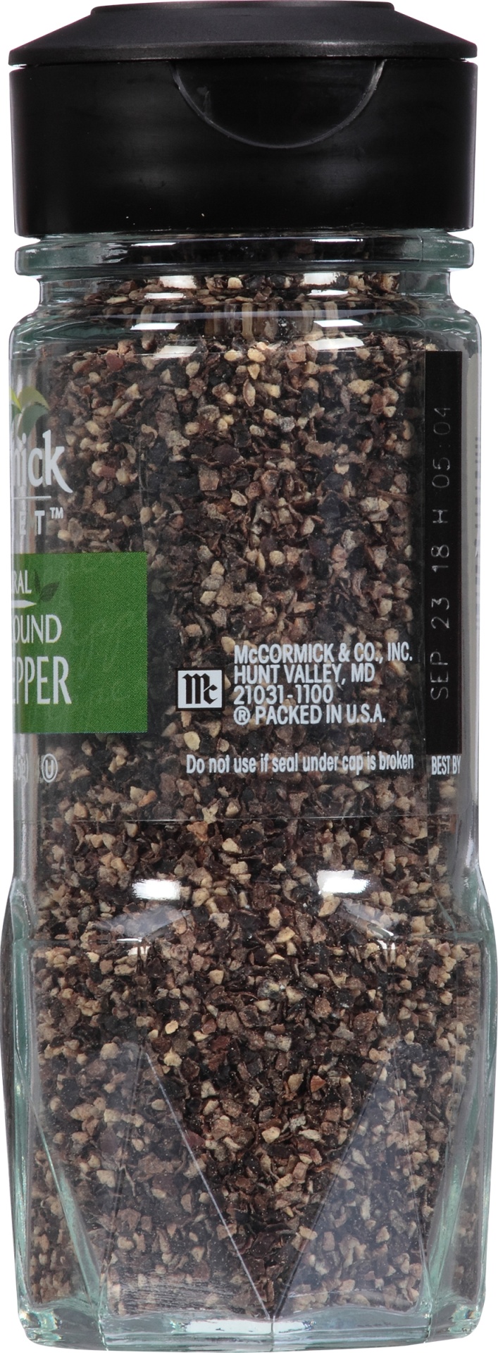 slide 4 of 4, McCormick Gourmet Coarse Grind Black Pepper, 1.62 oz