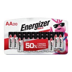 Energizer Max AA Batteries - 20pk Alkaline Battery