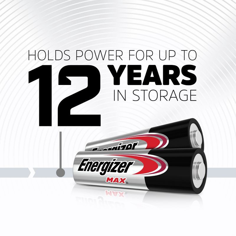 slide 3 of 9, Energizer Max AA Batteries - 4pk Alkaline Battery, 4 ct