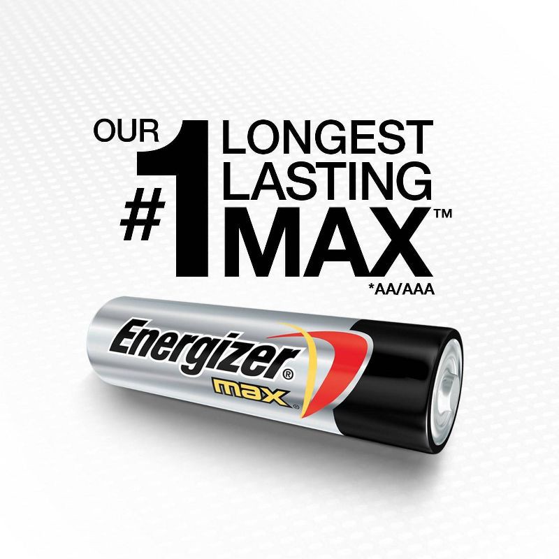 slide 4 of 9, Energizer Max AA Batteries - 6pk Alkaline Battery, 6 ct