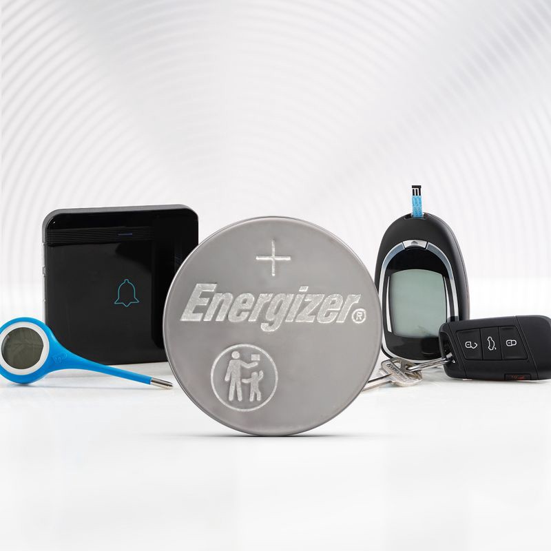 slide 10 of 11, Energizer 2016 Batteries 2pk - Lithium Coin Battery: 3V, 90mAh Capacity, 2 ct