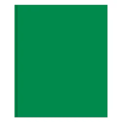 Office Depot Brand 2-Pocket Paper Folder With Prongs, Letter Size, Green
