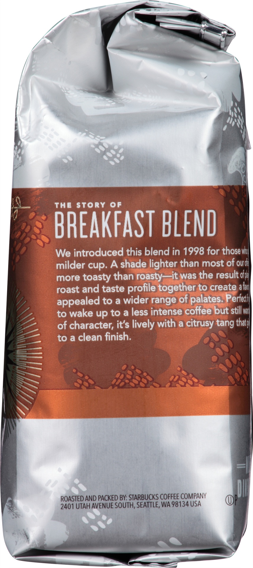 slide 5 of 6, Starbucks Medium Roast Ground Coffee, Breakfast Blend, 100% Arabica, 12 oz