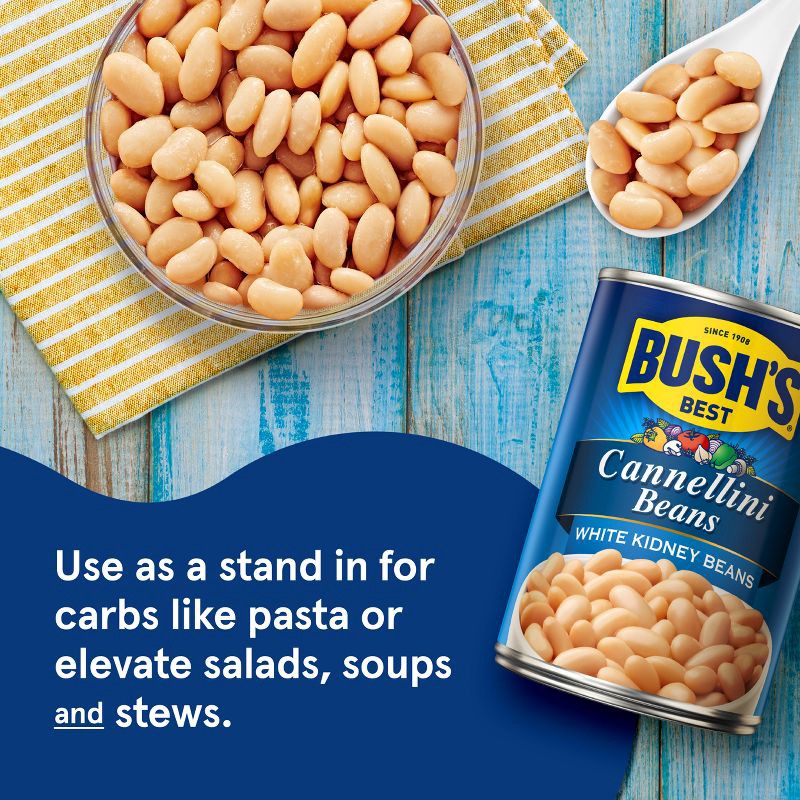 slide 3 of 8, Bush's Cannellini Beans - 15.5oz, 15.5 oz