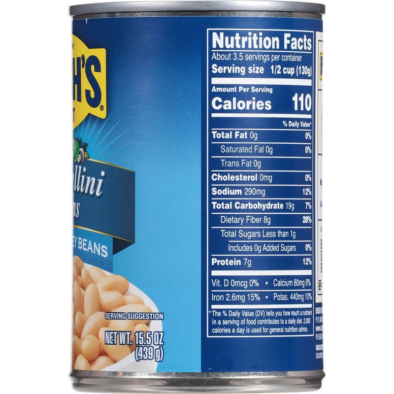 slide 5 of 9, Bush's Cannellini Beans - 15.5oz, 15.5 oz