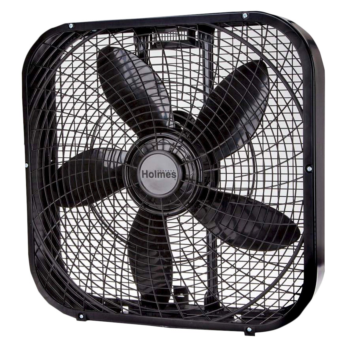 slide 1 of 3, 20" 3-Speed Box Fan Black - Holmes, 1 ct
