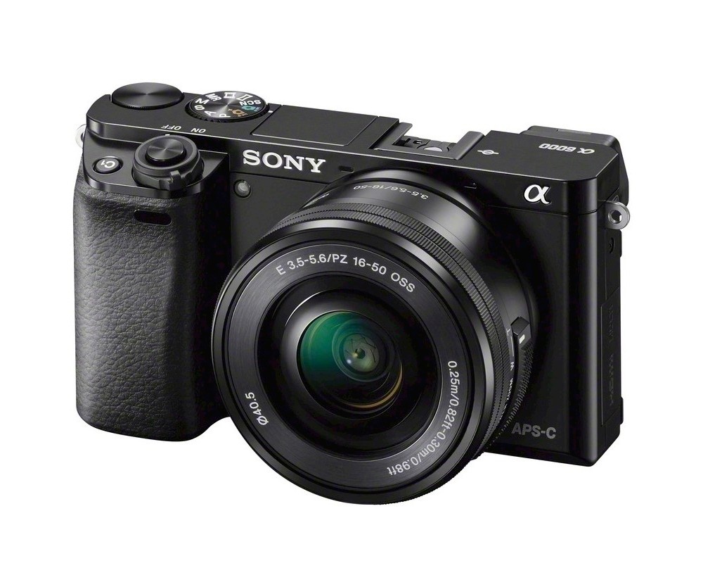 slide 2 of 5, Sony Mirrorless Camera a6000 - Black (ILCE /B), 6000 liter