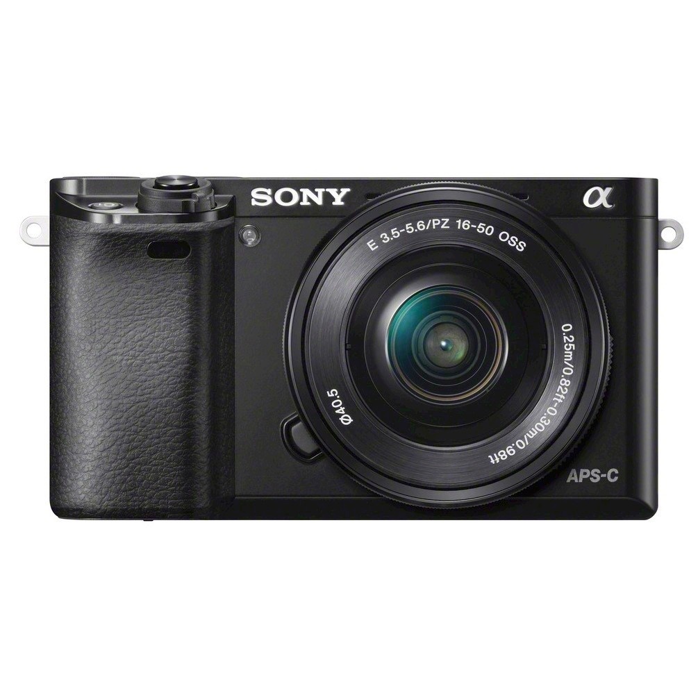 slide 1 of 5, Sony Mirrorless Camera a6000 - Black (ILCE /B), 6000 liter