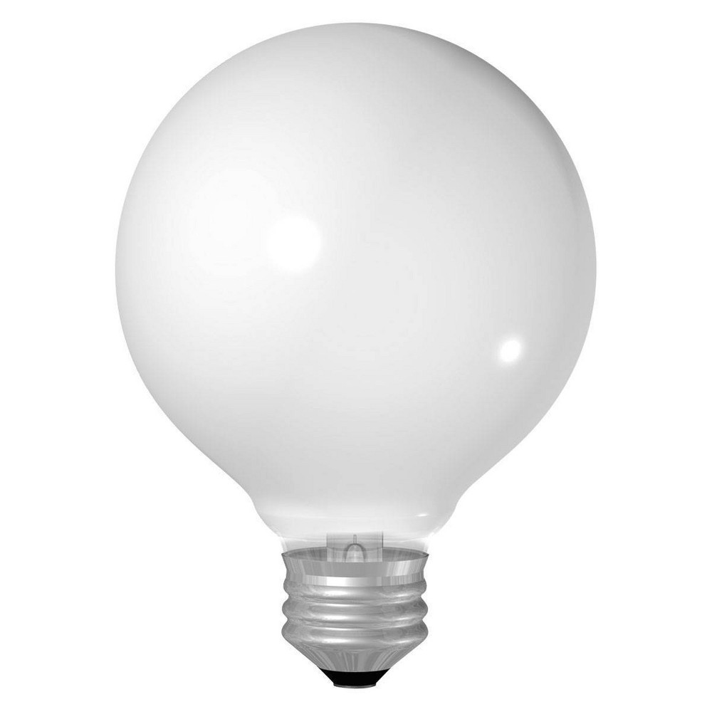 slide 2 of 3, GE Household Lighting GE 40w 4pk G25 Incandescent Clear Light Bulb White, 4 ct