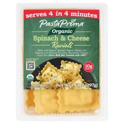 Pasta Prima Organic Spinach & Cheese Ravioli