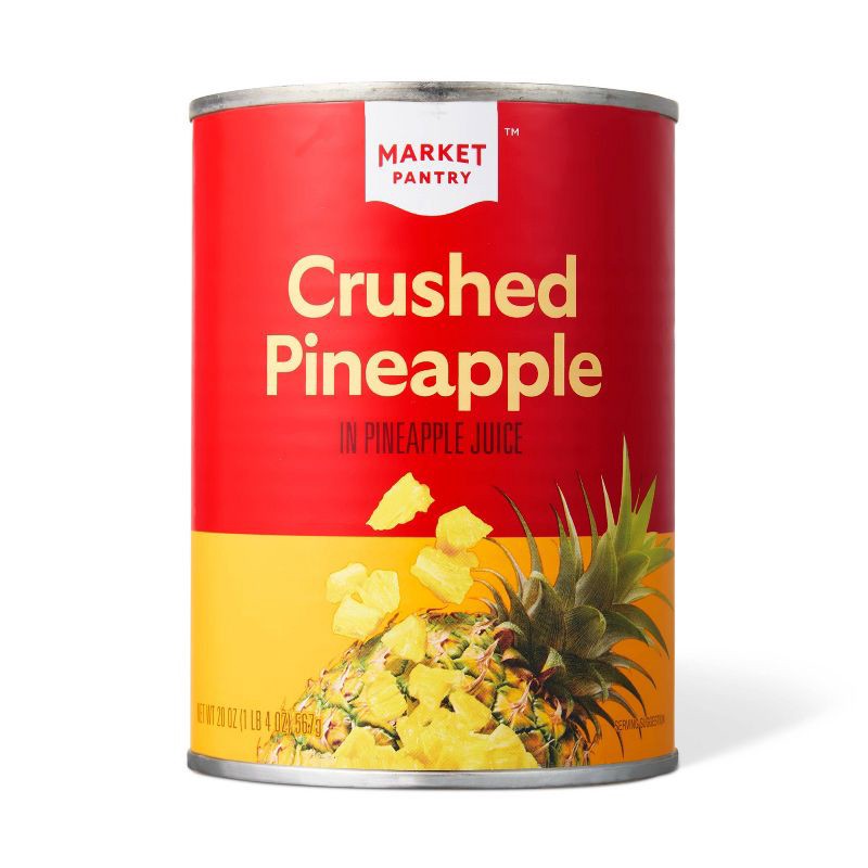 slide 1 of 3, Crushed Pineapple in Juice 20oz - Market Pantry™, 20 oz