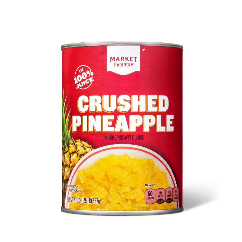 slide 1 of 2, Crushed Pineapple in Juice 20oz - Market Pantry™, 20 oz