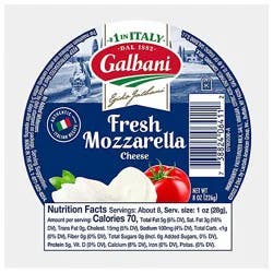 Galbani Fresca Fresh Mozzarella Cheese - 8 Oz