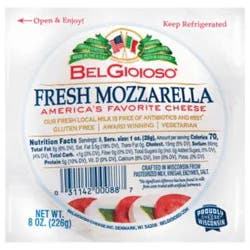 Belgioioso Specialty Fresh Soft Mozzarella Cheese Ball - 8 Oz