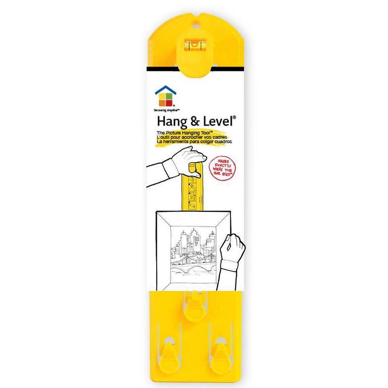 slide 1 of 9, Under the Roof Decorating Hang & Level The Picture Hanging Tool, 1 ct