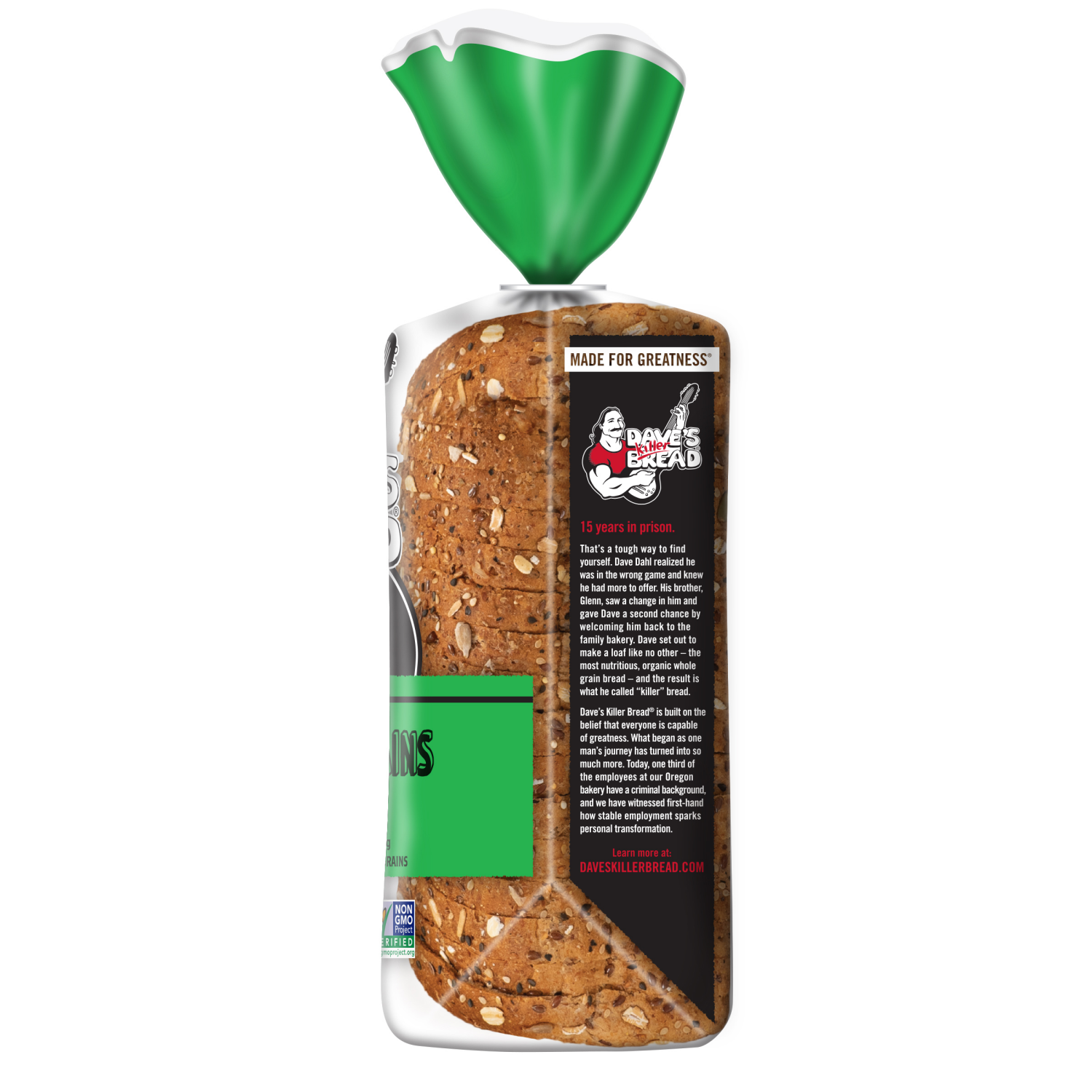 slide 3 of 3, Dave's Killer Bread Bread, Organic, 21 Whole Grains and Seeds, 27 oz