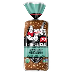 Dave's Killer Bread Bread, Organic, Sprouted Whole Grains, Thin-Sliced