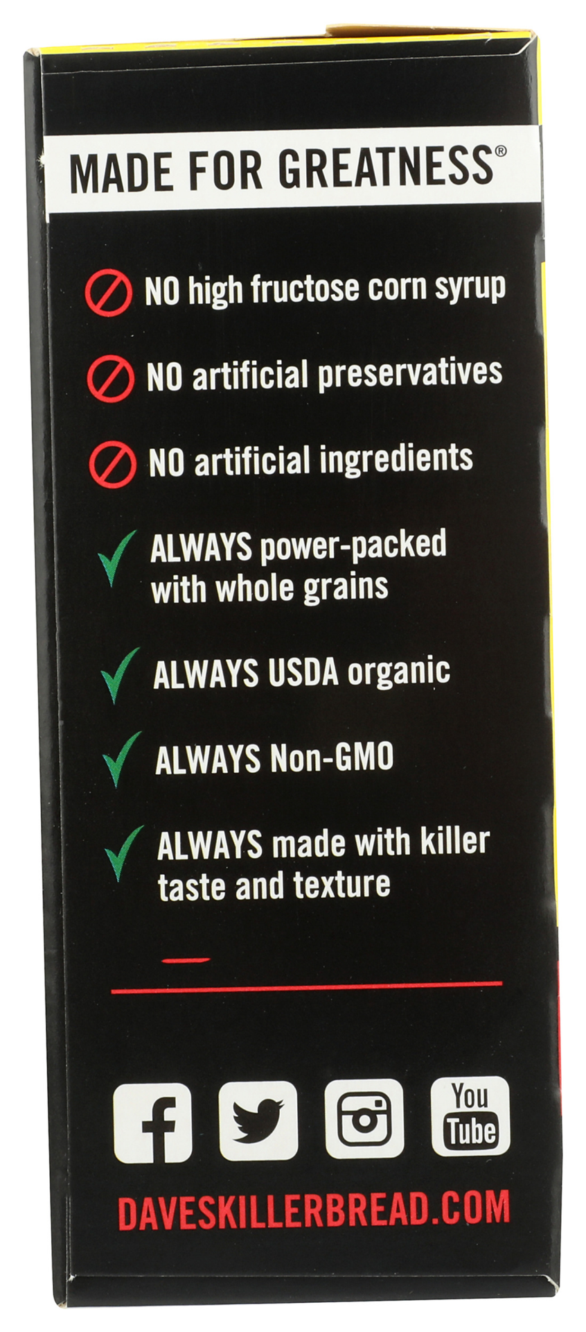 slide 3 of 3, Dave's Killer Bread Snack Bars, Organic, Oat-Rageous Honey Almond, 4 ct