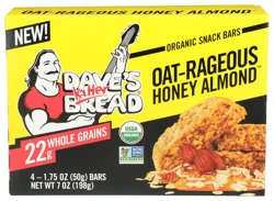 Dave's Killer Bread Snack Bars, Organic, Oat-Rageous Honey Almond