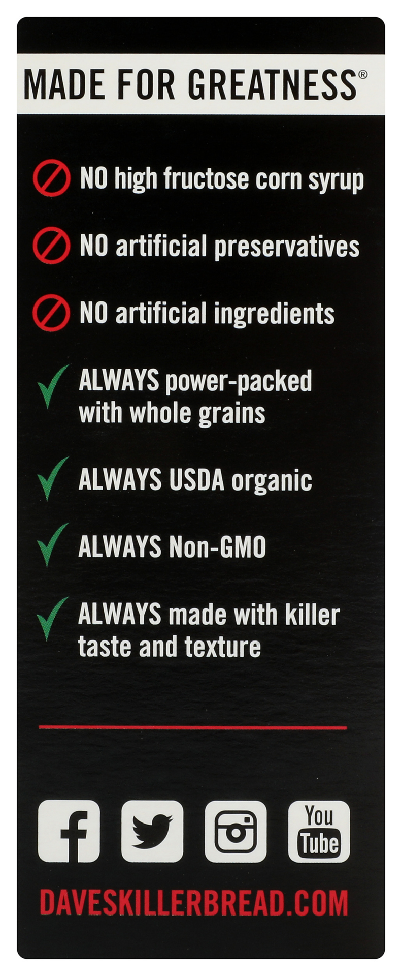 slide 3 of 3, Dave's Killer Bread Snack Bars, Organic, Trail Mix Crumble, 4 ct