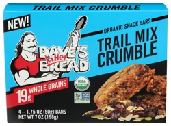 Dave's Killer Bread Snack Bars, Organic, Trail Mix Crumble