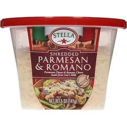 Stella Cheese Parmesan & Romano Freshly Shredded - 5 Oz