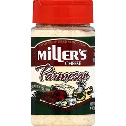 Millers Cheese Cheese Parmesan Grated - 4 Oz