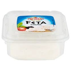 President Plain Feta Cheese - 8 Oz