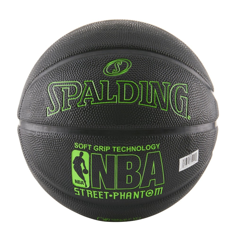 slide 2 of 4, Spalding NBA Street Phantom 29.5" Basketball - Black, 1 ct