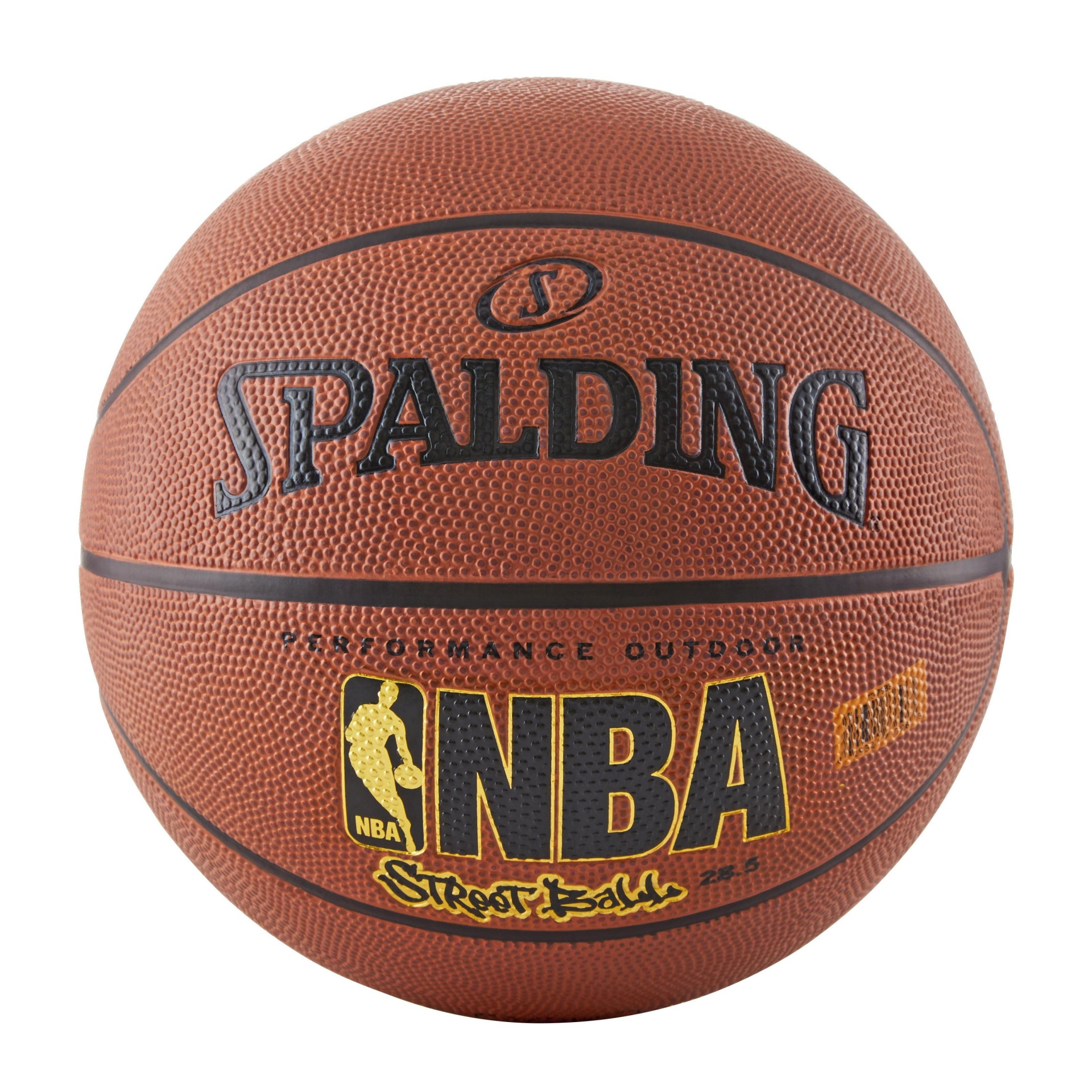 slide 1 of 4, Spalding Street 28.5" Basketball, 1 ct